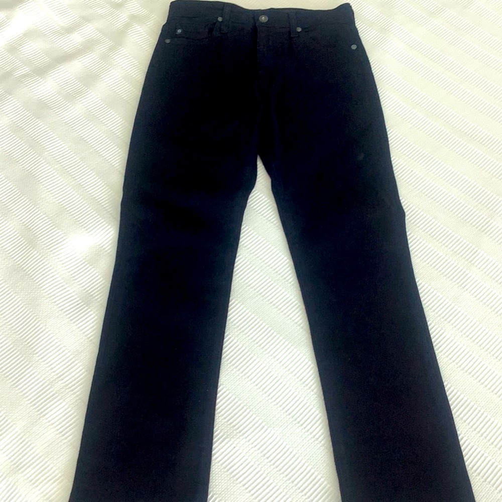 Ag Adriano Goldschmied Women’s Slim Straight Jeans - Dark Black size 26 New nwot